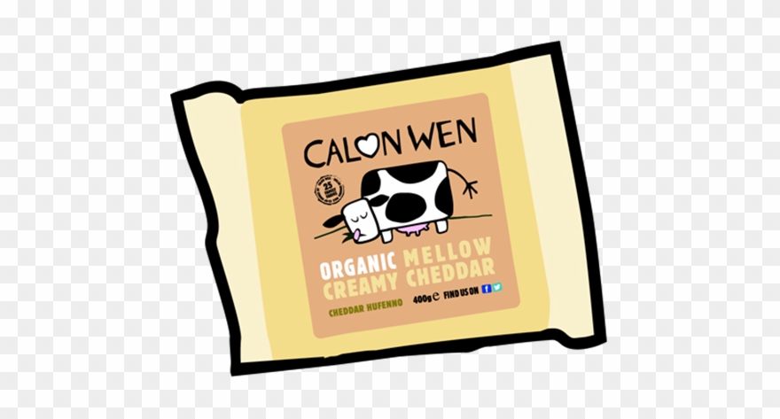 Organic Mellow Creamy Cheddar Cheese 350g.