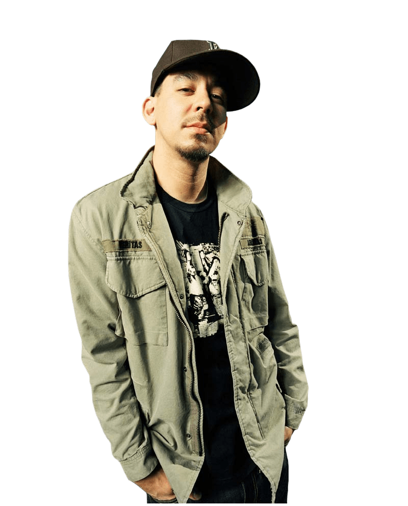 Mike Shinoda transparent PNG.