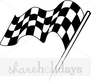 Chequered Flag Clipart.