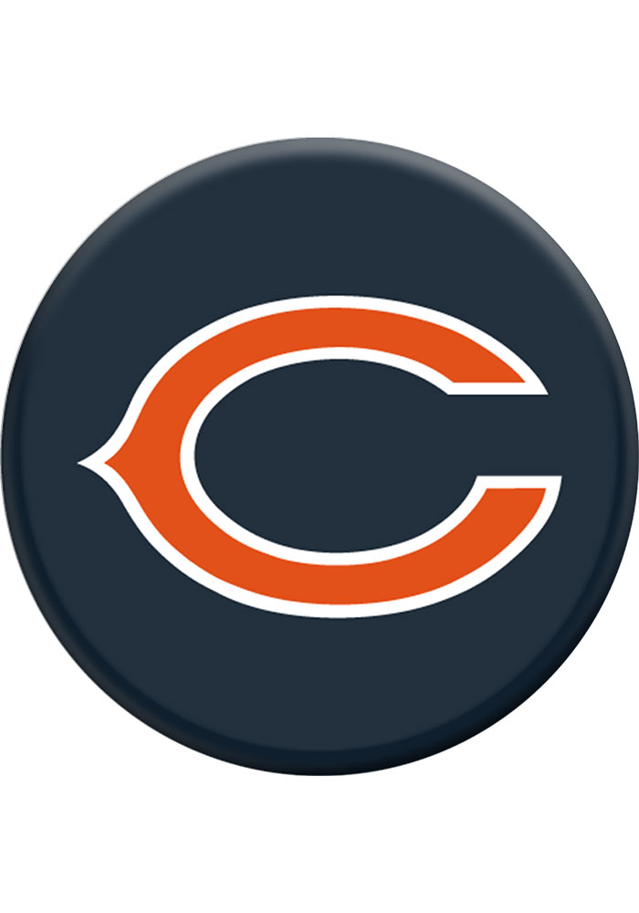 Chicago Bears Navy Blue Helmet Logo PopSocket.