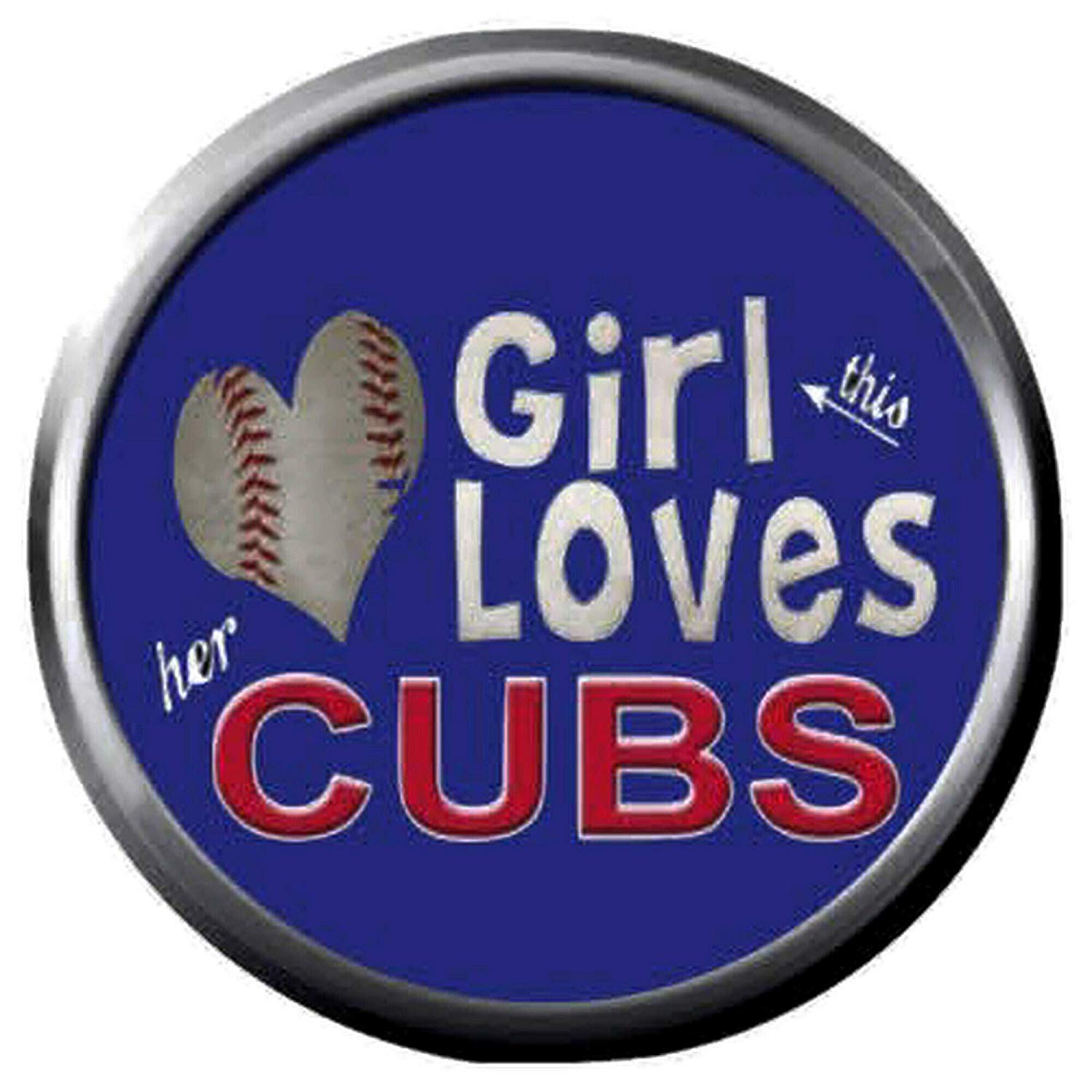 Amazon.com: Wrigley Field Girl Love MLB Baseball Chicago.