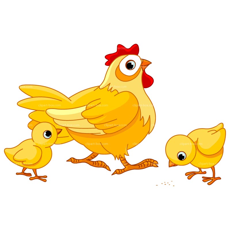 Chickens Clip Art.