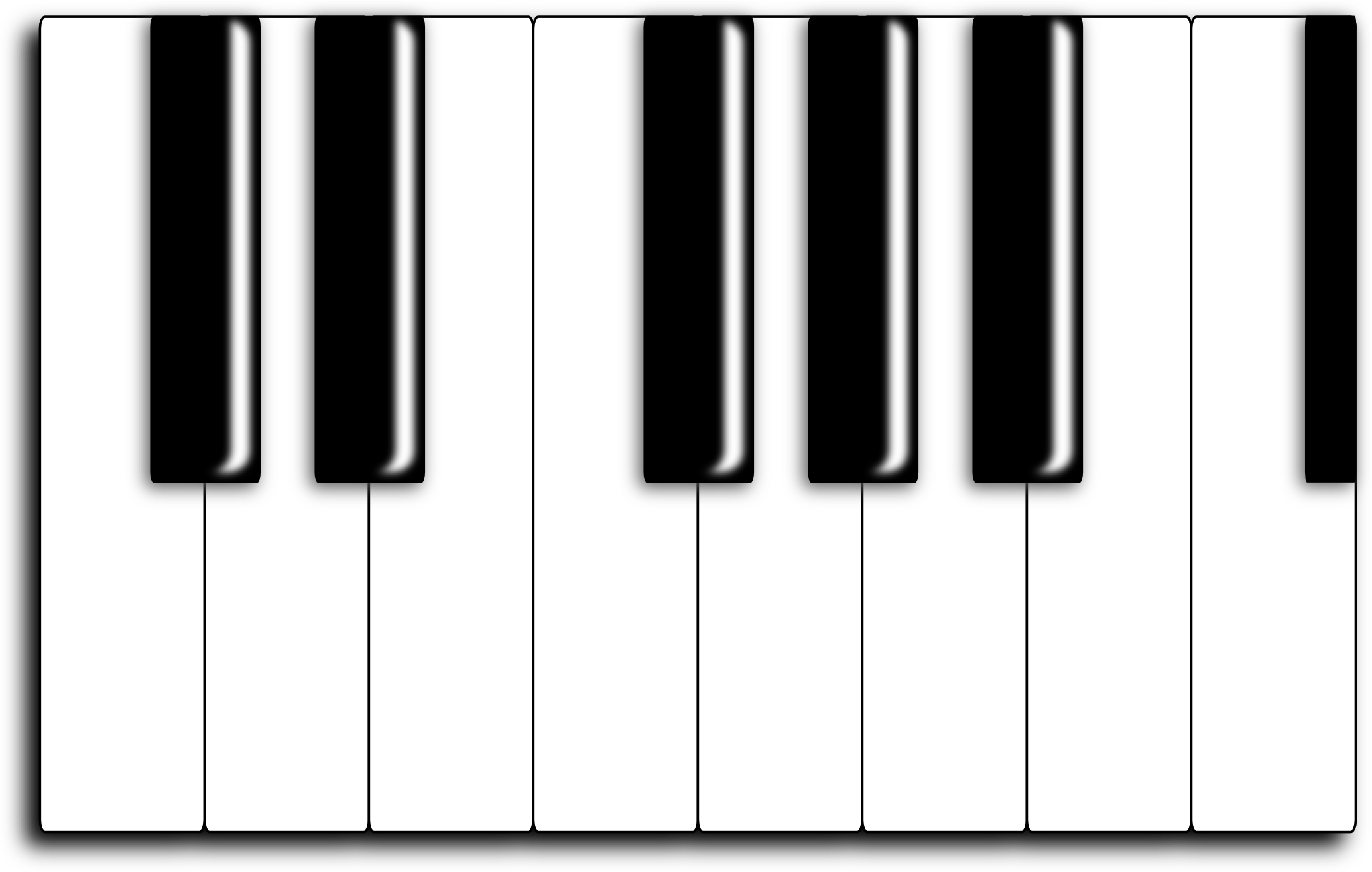 Piano Keyboard Clip Art Clipart Best #YaB1Wj.