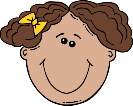 Kids Head Clipart.