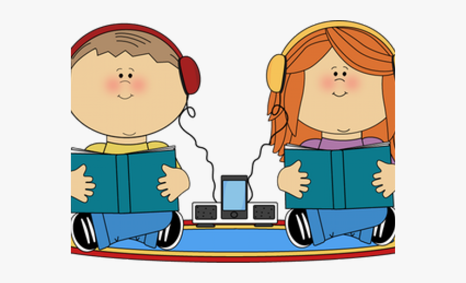 Headphones Clipart Listening Center.