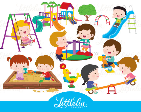 Children clipart playground, Children playground Transparent.