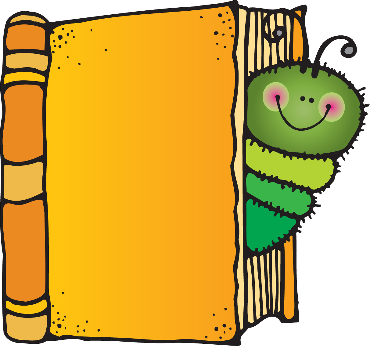 Image of Childrens Book Clipart #10170, Book Club Clip Art.