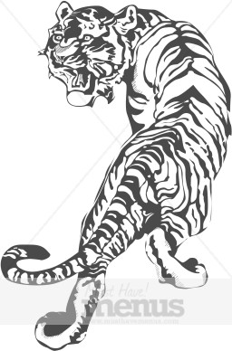 Chinese Tiger Clipart.