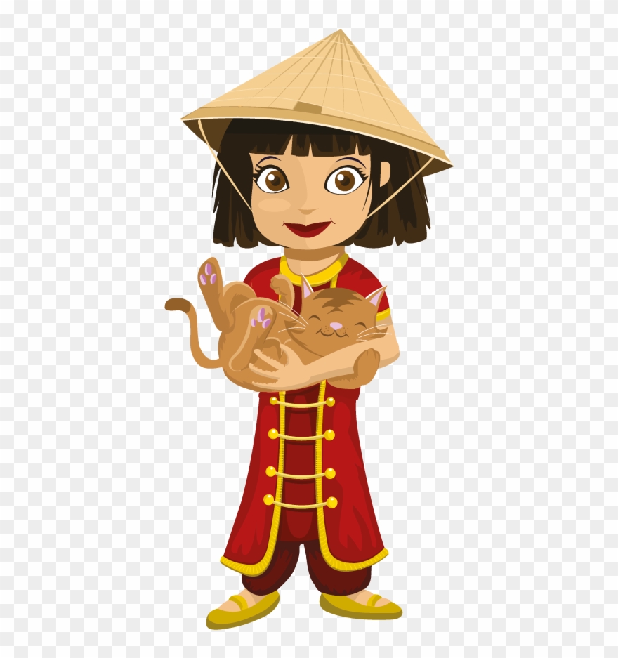 Chinese Young Girl Clipart (#2285485).