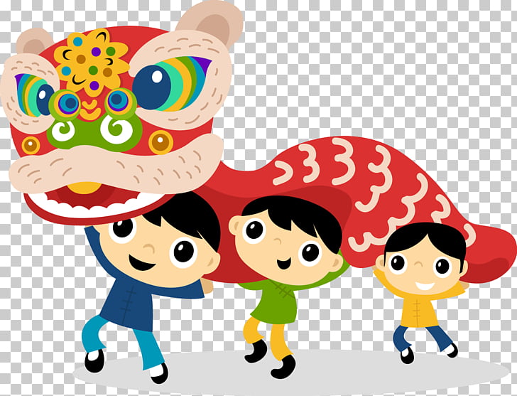 Chinese New Year Cartoon Fu, Cute Fuwa PNG clipart.