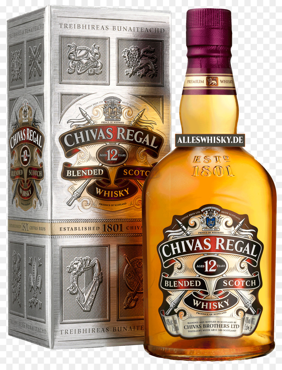 Chivas Regal Scotch whisky Blended whiskey Single malt.