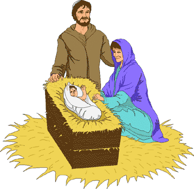 Baby Jesus Birth Clipart.