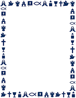 Library of clip art religious borders png files.