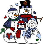 Christmas Winter Graphics and Clip Art Collection from Original.