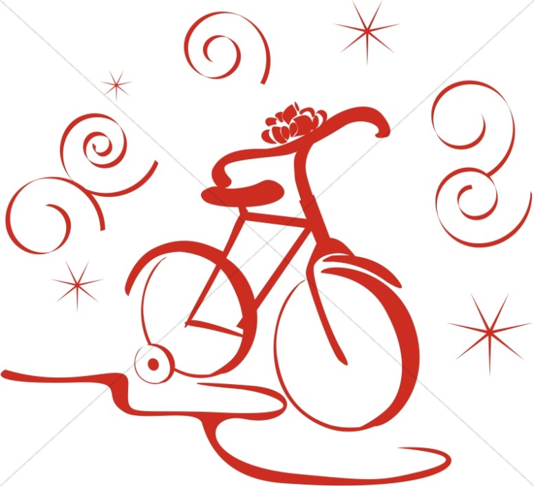 New Bike Clipart.