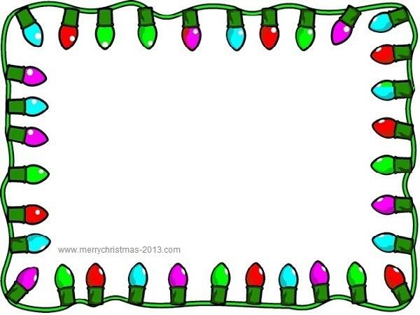 Christmas Border Clip Art Free.