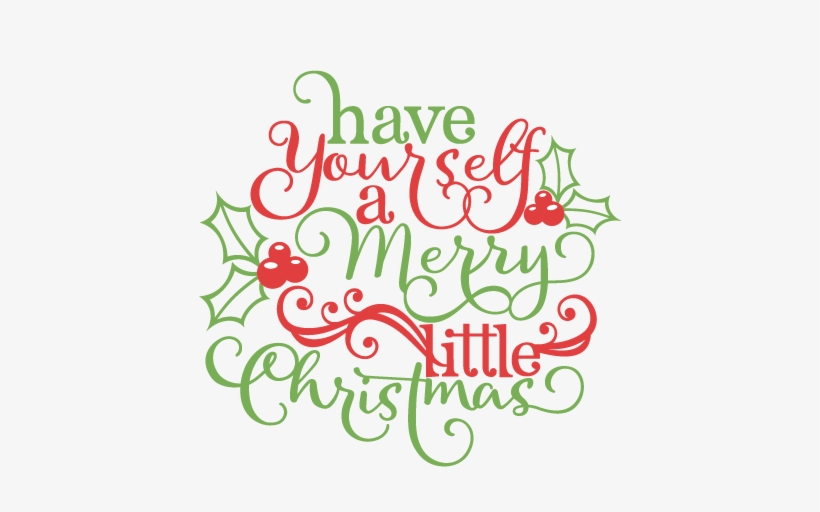 Merry Christmas Clipart Scrapbook.