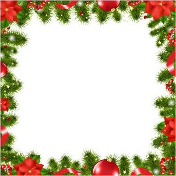 Christmas Picture Frame Clip Art Free.