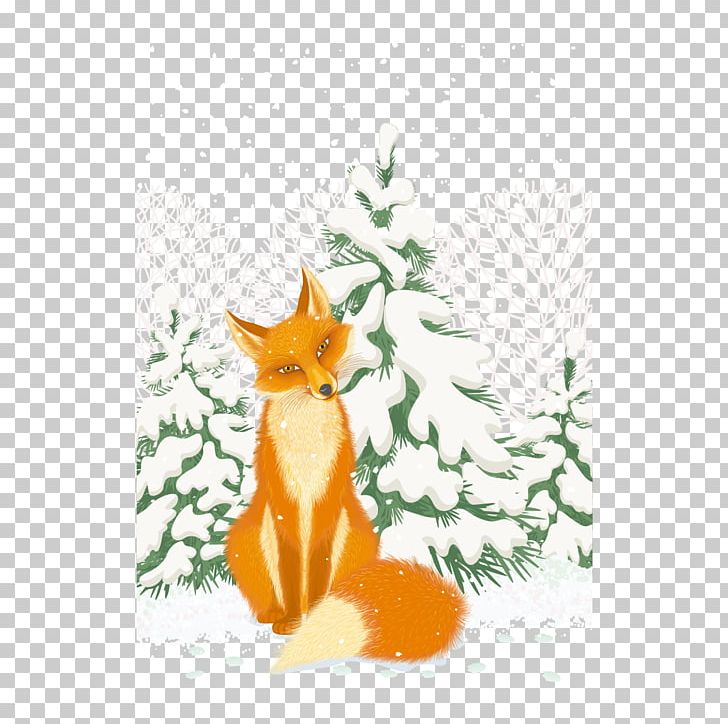 Red Fox Arctic Fox Illustration PNG, Clipart, Animals.