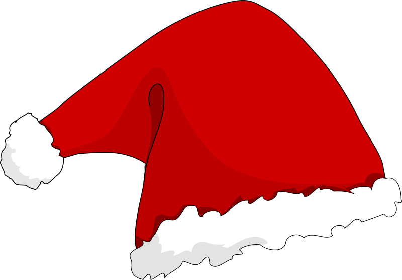 Santa Hat Clipart Pdf.