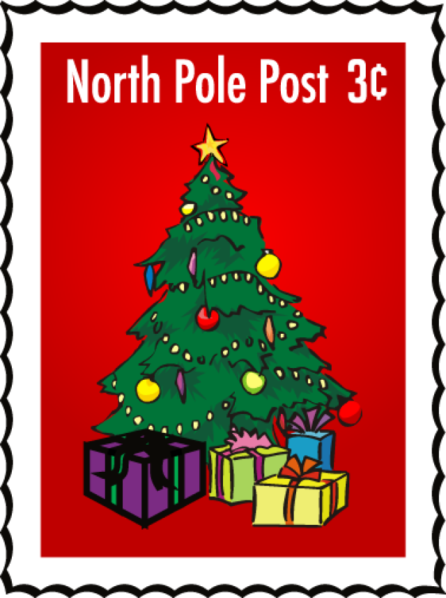 Christmas Tree Illustration clipart.