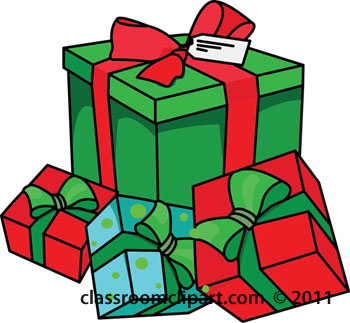 Christmas Present Clipart.