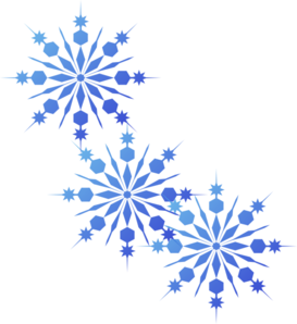 Blue Snowflake Clipart Free.