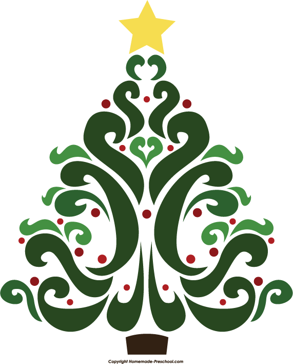 Free Christmas Tree Clipart.