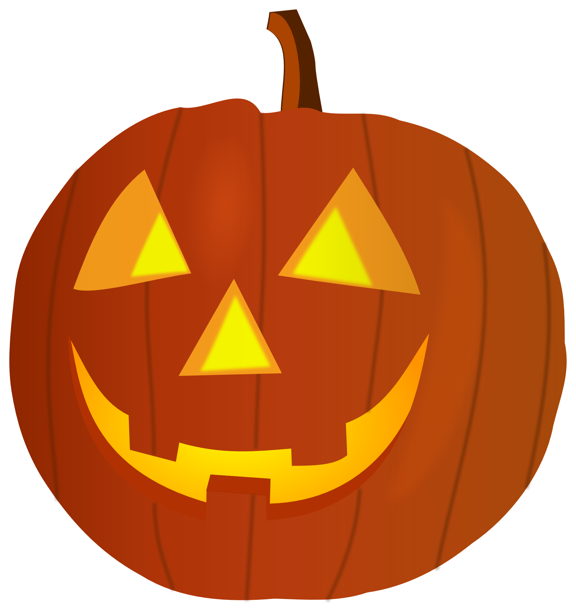 Clip Art: Citrouille Halloween Pumpkin Scalable.