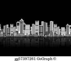 Cityscape Clip Art.