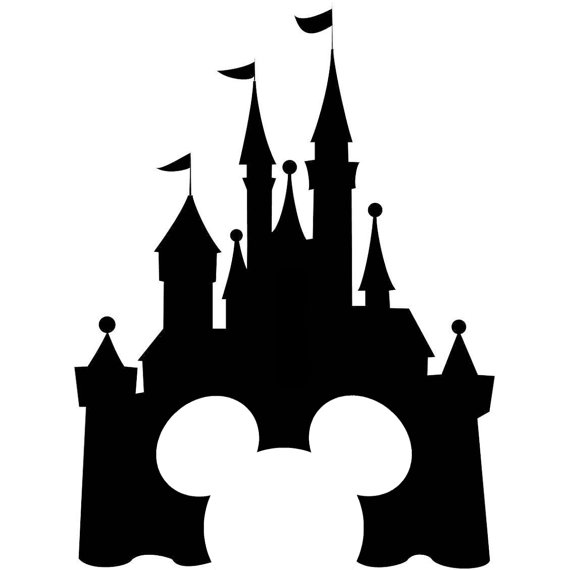 Disney castle cinderella castle clipart.