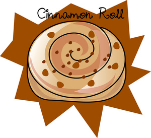 Cinnamon Roll Cliparts.