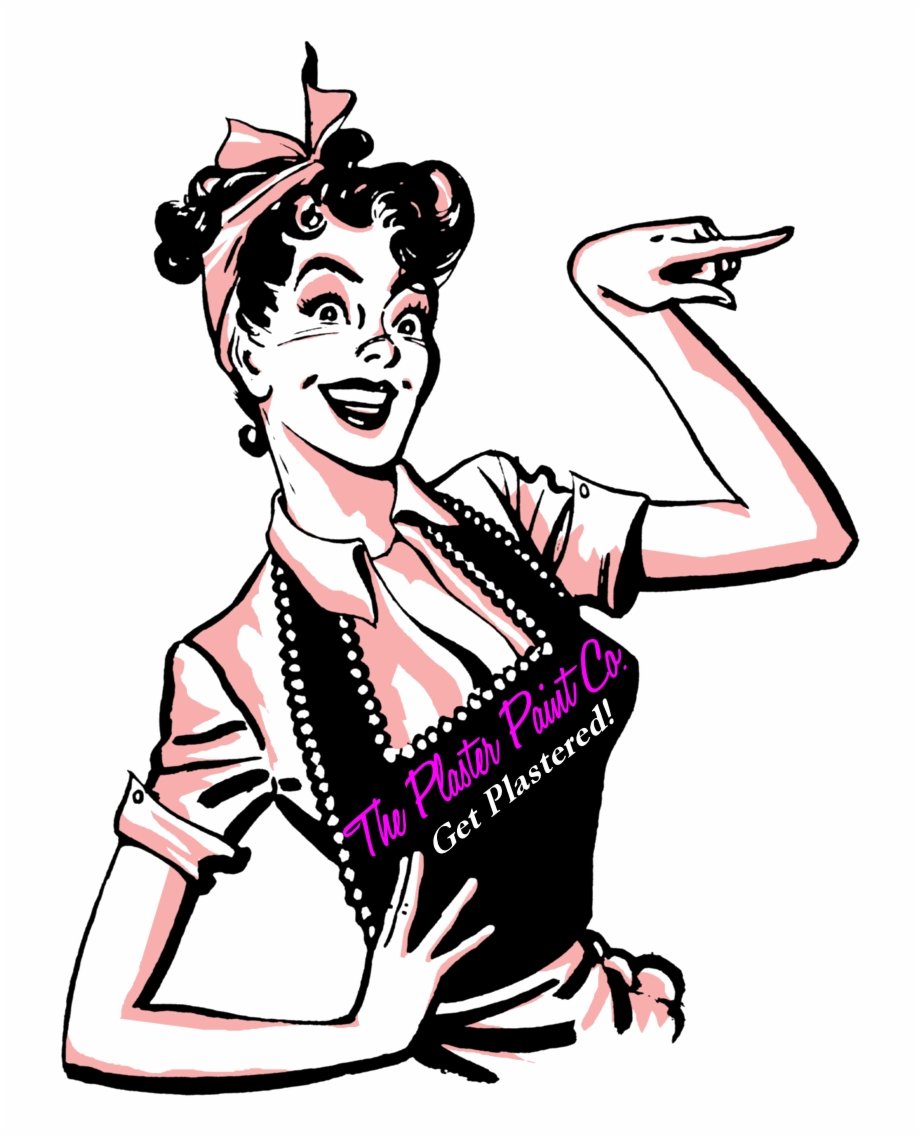 Make Money Clipart Vintage Lady.