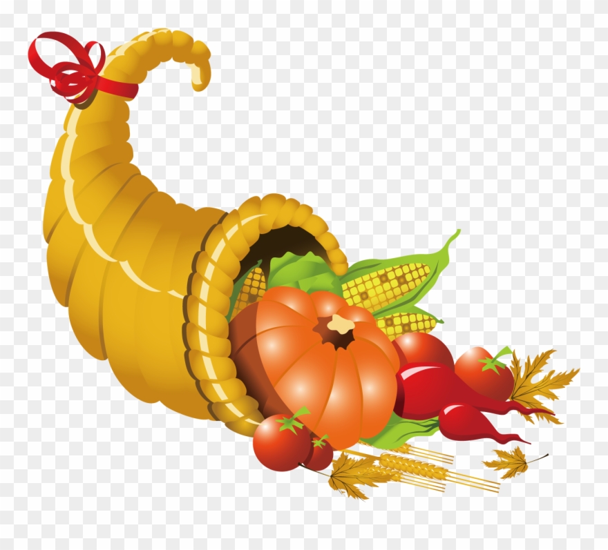 Thanksgiving Cornucopia Clipart At Getdrawings.