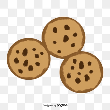 Chocolate Chip Cookies Png, Vector, PSD, and Clipart With.