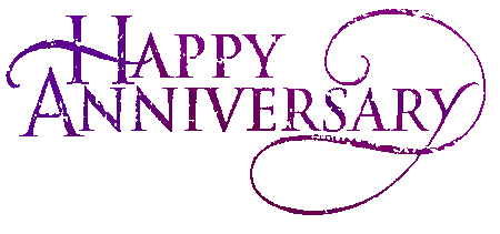 Animated Happy Anniversary Clip Art.