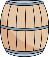 Barrel Clipart.