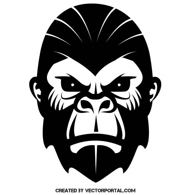 GORILLA CLIP ART.