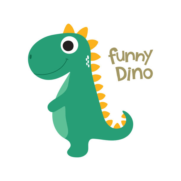 Best Baby Dinosaur Illustrations, Royalty.