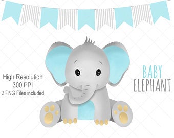 Elephant clipart.