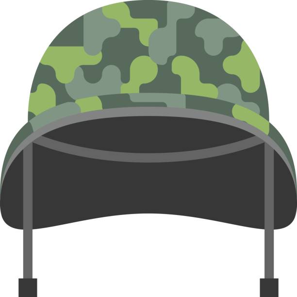 Best Army Helmet Illustrations, Royalty.