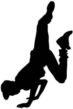 Hip Hop Dancer Clipart.