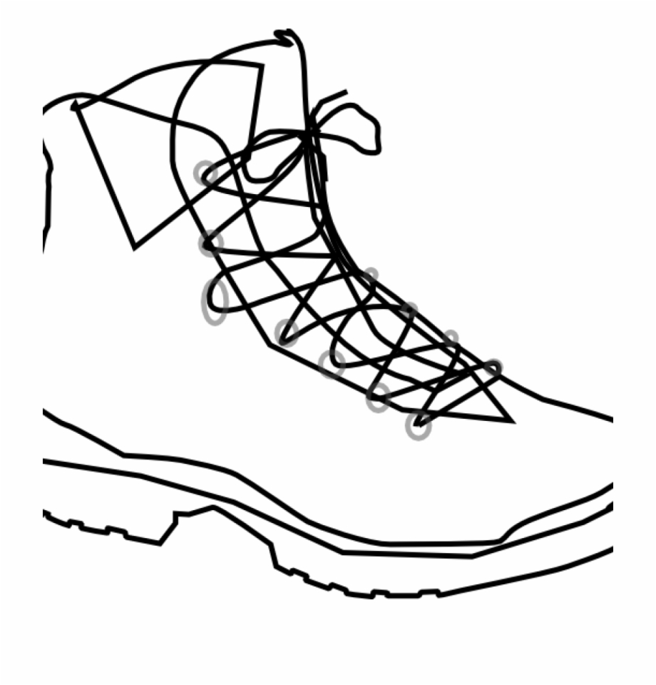 Hike Clipart Boot Print.