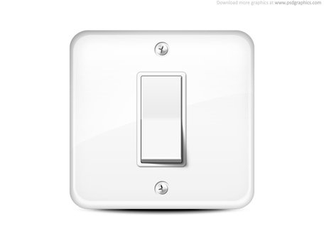 Free Light switch icon Clipart and Vector Graphics.