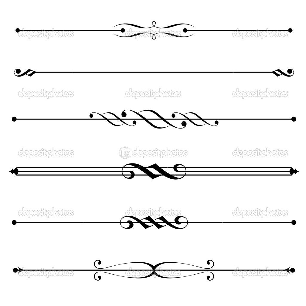 free clipart lines and dividers.