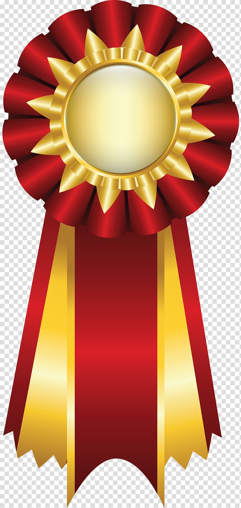 Ribbon Rosette , medal transparent background PNG clipart.