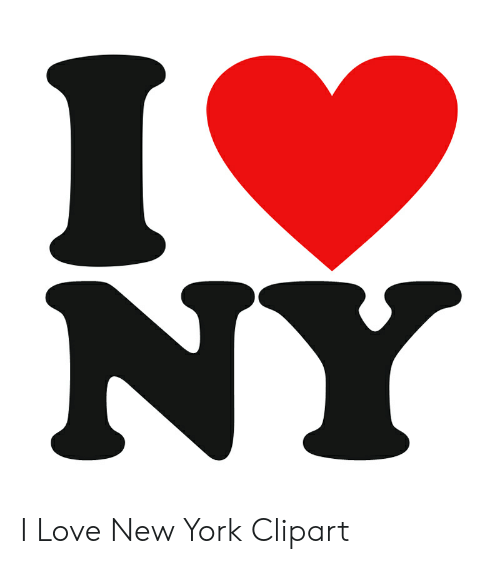 NY I Love New York Clipart.