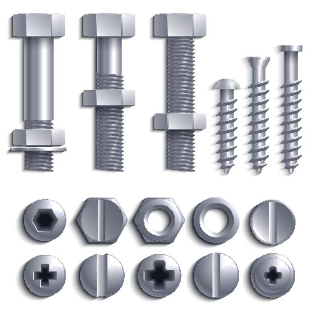 Best Nut Bolt Illustrations, Royalty.