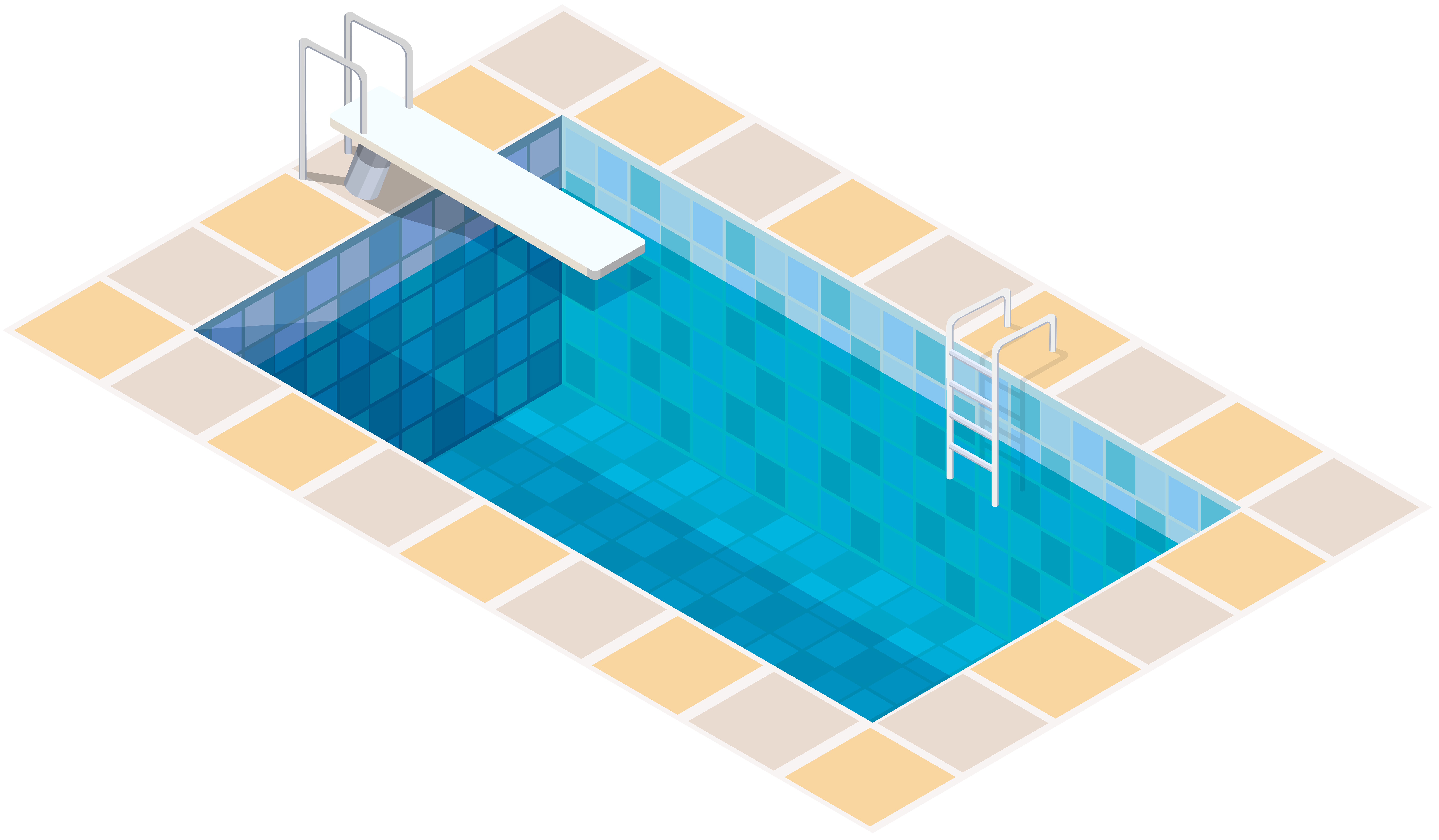 Swimming Pool PNG Clip Art.