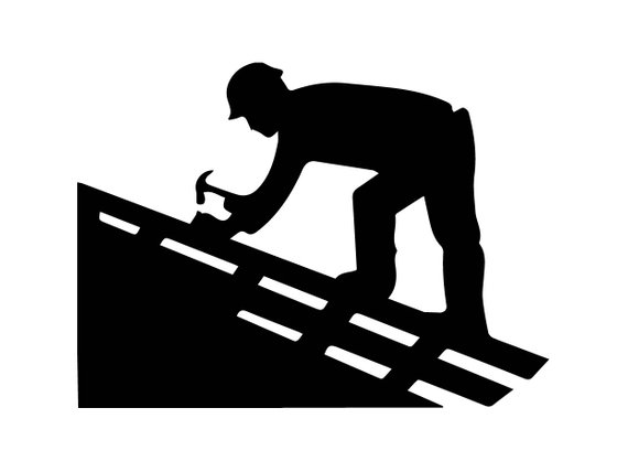 Roofing Man Clipart & Free Clip Art Images #21472.